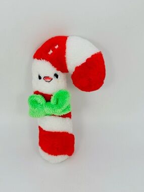 Squishable Snacker Mini Candy Cane Plush 8” Christmas Stuffed Animal Toy